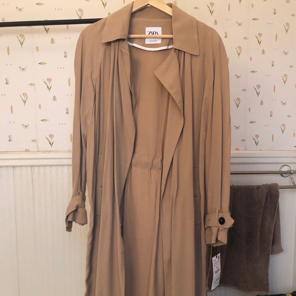 Zara trench coat.